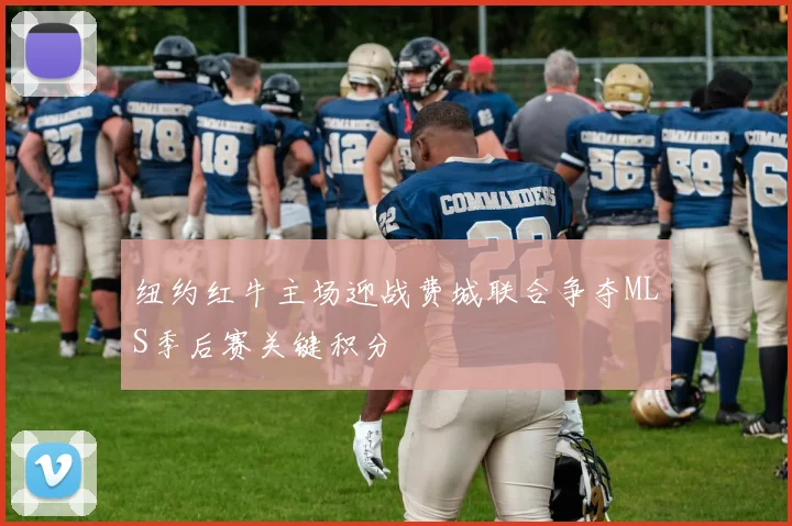 纽约红牛主场迎战费城联合争夺MLS季后赛关键积分